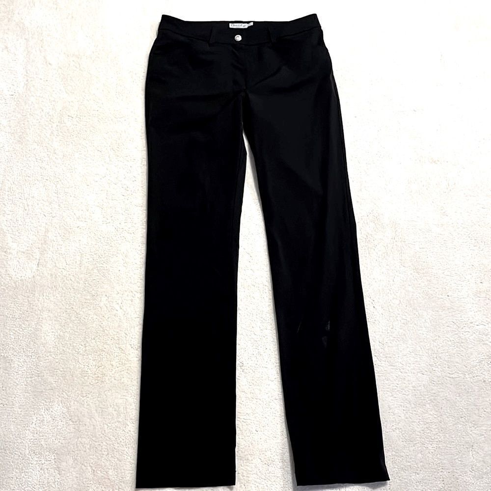 Daily Sports black womans golf pants US 8 with Stretch